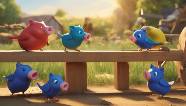 Maîtriser les relations entre les oiseaux et les cochons dans angry birds copains comme cochons